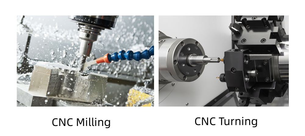 CNC Milling VS CNC Turning